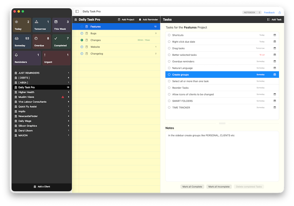 Daily Taskpro